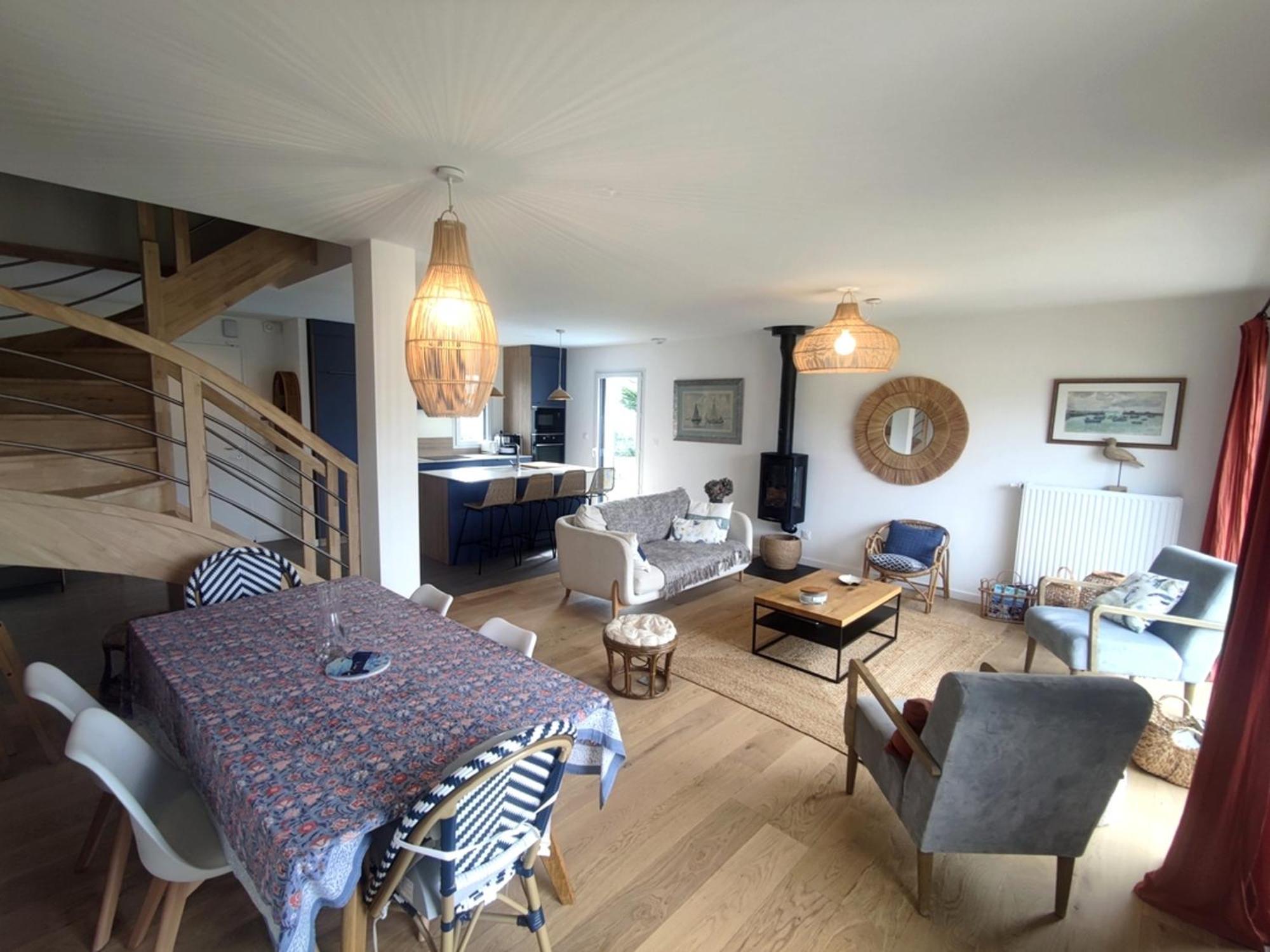 Maison Cosy 8 Pers. A 450M De La Plage, Grand Jardin, Proche Commerces Et Port De Saint-Jacques. - Fr-1-639-111 Sarzeau Dış mekan fotoğraf
