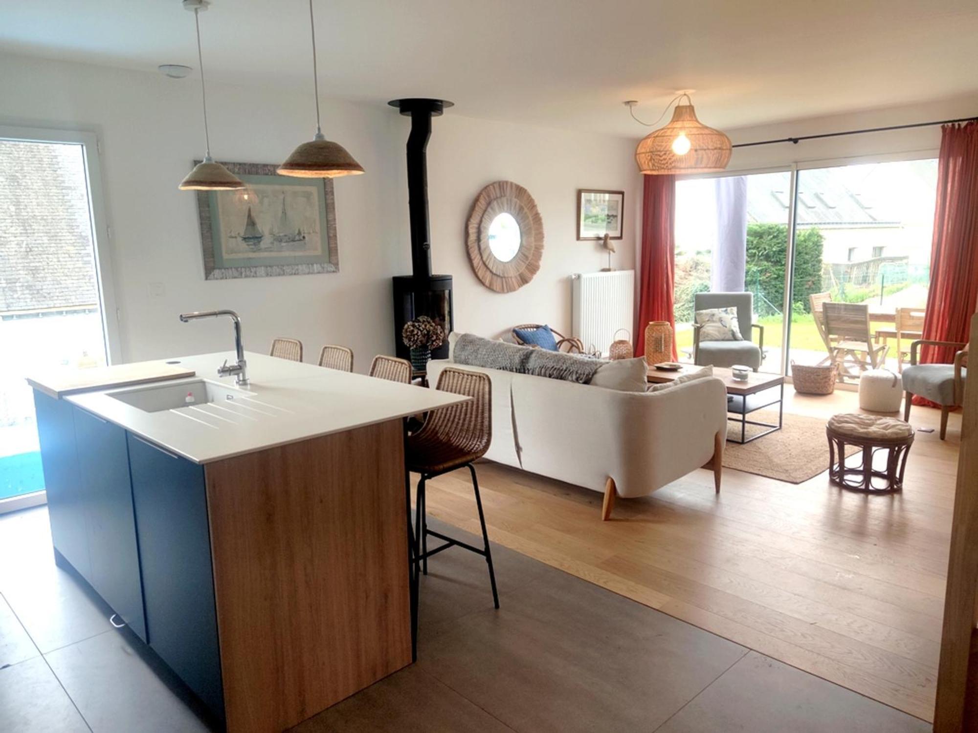 Maison Cosy 8 Pers. A 450M De La Plage, Grand Jardin, Proche Commerces Et Port De Saint-Jacques. - Fr-1-639-111 Sarzeau Dış mekan fotoğraf